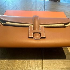 Brand new Hermes  jige clutch 29 bag